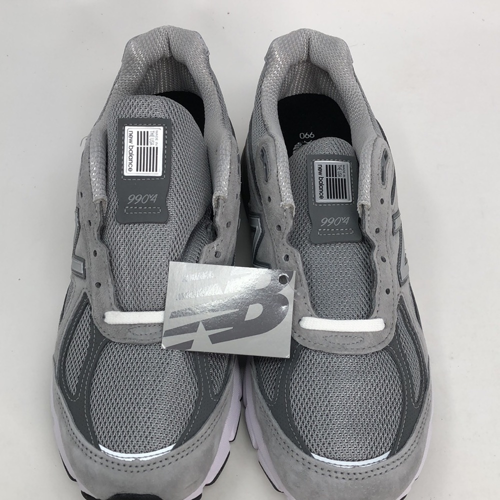 New Balance Mens 990 v4 Made In USA Grey Silver U990GR4 Running Shoes - Size 8.5 - Picture 9 of 15